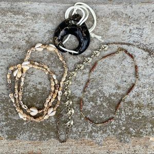 Gold-toned Vintage Necklace Lot